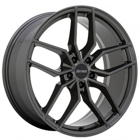 18" Petrol Wheels P5C Gloss Gunmetal Rims