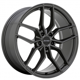 20" Petrol Wheels P5C Gloss Gunmetal Rims