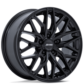 19" Petrol Wheels PE004 P3E Matte Black Rims