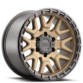 20" Raceline Wheels 953BZ Krank Bronze Off-Road Rims
