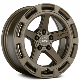 15" Reika Wheels Teton R20 Bronze Flow Formed Crossover Rims