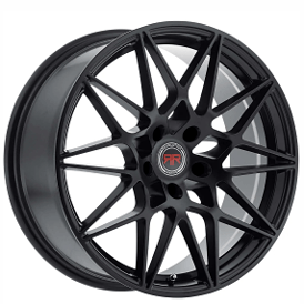 17" Revolution Racing Wheels RR11 Satin Black Rims