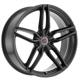 18" Revolution Racing Wheels RR14 Satin Black Rims