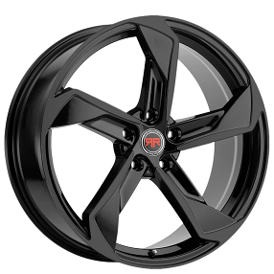 18" Revolution Racing Wheels RR20 Gloss Black Rims
