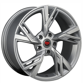 18" Revolution Racing Wheels RR25 Silver Rims
