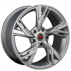 17" Revolution Racing Wheels RR25 Silver Rims