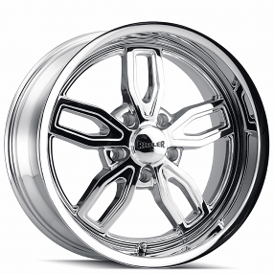 18" Ridler Wheels 608 Chrome Rims