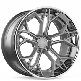 19" Staggered Rohana Forged Wheels RFG23 Custom Finish Rims