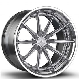 20" Staggered Rohana Forged Wheels RFG27 Custom Finish Rims