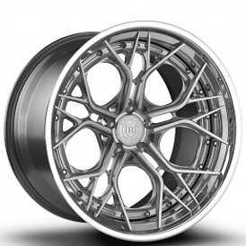22" Staggered Rohana Forged Wheels RFG29 Custom Finish Rims