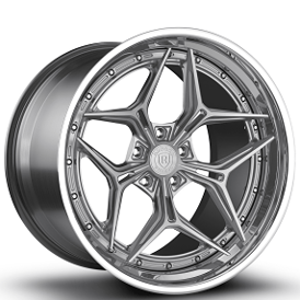 20" Staggered Rohana Forged Wheels RFG33 Custom Finish Rims