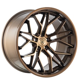 20" Rohana Wheels RFC3 Machined Bronze Flow Formed Rims
