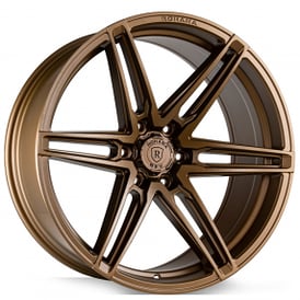22" Rohana Wheels RFV1 Matte Bronze Flow Formed Rims