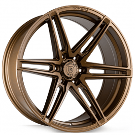 20" Rohana Wheels RFV1 Matte Bronze Flow Formed Rims