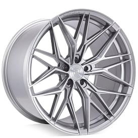 19" Rohana Wheels RFX17 Brushed Titanium Flow Formed Rims