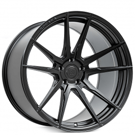 19" Rohana Wheels RFX2 Matte Black Flow Formed Rims