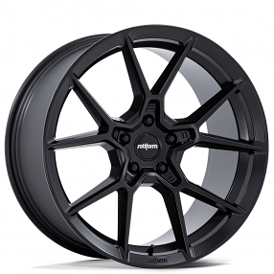 19" Rotiform Wheels RC199 KPR Satin Black Rims