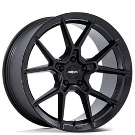 20" Rotiform Wheels RC199 KPR Satin Black Rims