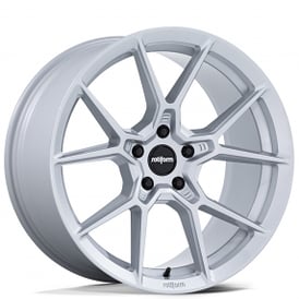 19" Rotiform Wheels RC199 KPR Silver Rims