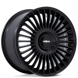 19" Rotiform Wheels RC202 GRZ Matte Black Rims