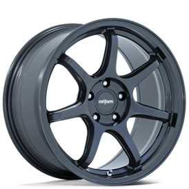 19" Staggered Rotiform Wheels RC208 BPU Gloss Blue Gray Rims
