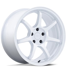 19" Rotiform Wheels RC208 BPU Gloss White Rims