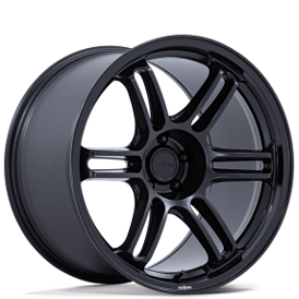 18" Staggered Rotiform Wheels RC209 RPS Matte Black Rims