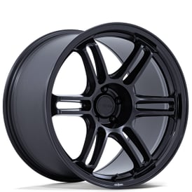 19" Staggered Rotiform Wheels RC209 RPS Matte Black Rims