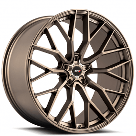 22" Savini Wheels SV-F2 Matte Bronze Flow Formed Rims