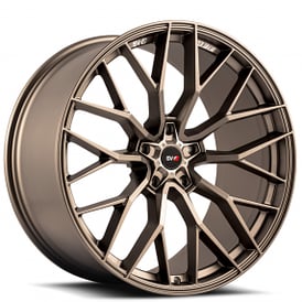 20" Staggered Savini Wheels SV-F2 Matte Bronze Flow Formed Rims
