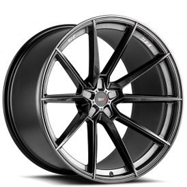 21" Savini Wheels SV-F4 Gloss Graphite Flow Formed Rims