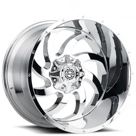 20" Scorpion Wheels SC-30 Chrome Off-Road Rims 