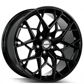 19" Shift Wheels Piston Gloss Black Flow Formed Rims 