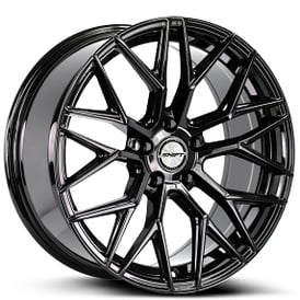 18" Shift Wheels Spring Gloss Black Rims 