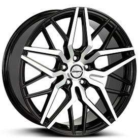 20" Shift Wheels Spring Gloss Black Machined Rims 