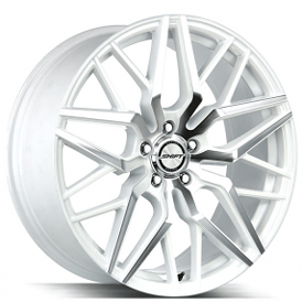 20" Shift Wheels Spring White Machined Rims