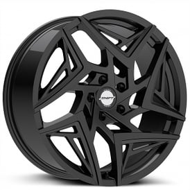 20" Shift Wheels Valve Gloss Black Rims