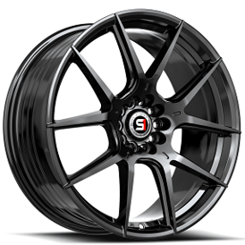 18" SPEC-1 Wheels SP-71 Gloss Black Rims