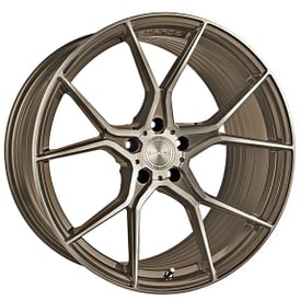 19" Stance Wheels SF07 Brushed Dual Bronze Flow Formed Rims