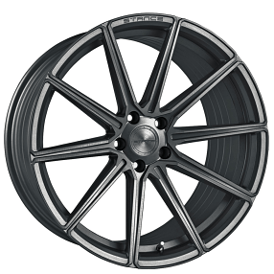 20" Stance Wheels SF09 Brushed Dual Gunmetal Flow Formed Rims