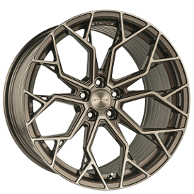 20/21" Stance Wheels SF10 Brushed Dual Bronze Flow Formed Corvette Rims
