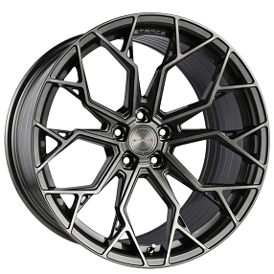 19/20" Stance Wheels SF10 Brushed Dual Gunmetal Flow Formed Corvette Rims