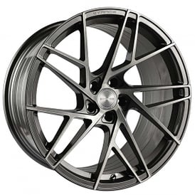 19" Stance Wheels SF12 Brushed Dual Gunmetal Flow Formed Rims