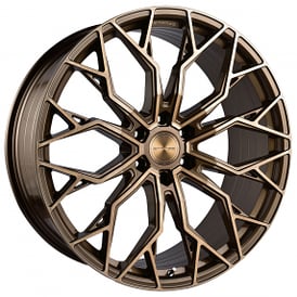 20" Stance Wheels XT1 Brushed Dual Bronze Flow Formed Rims
