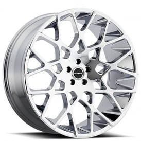 24" Strada Wheels Buca Chrome Rims