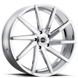 20" Strada Wheels Sega Chrome Rims 