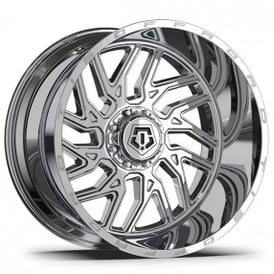 20" TIS Wheels 544C Chrome Off-Road Rims 