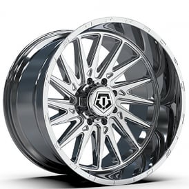 20" TIS Wheels 547C Chrome Off-Road Rims