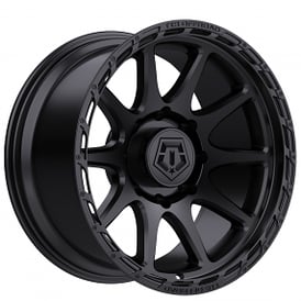 20" TIS Wheels 563B Satin Black Off-Road Rims