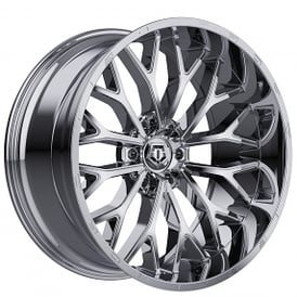 24" TIS Wheels 565C Chrome Off-Road Rims